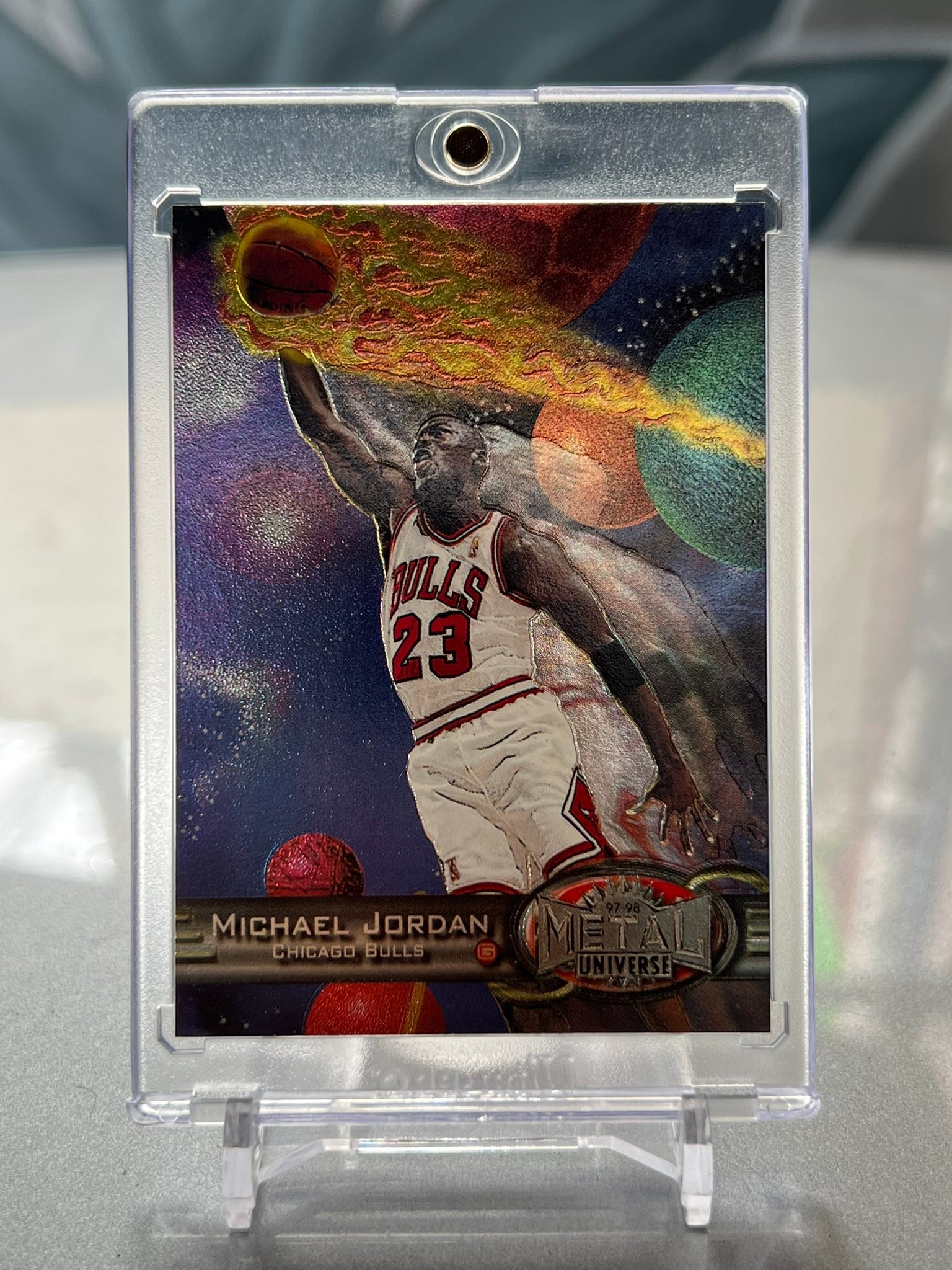 Michael Jordan 1997 Metal Universe trading card for sale 