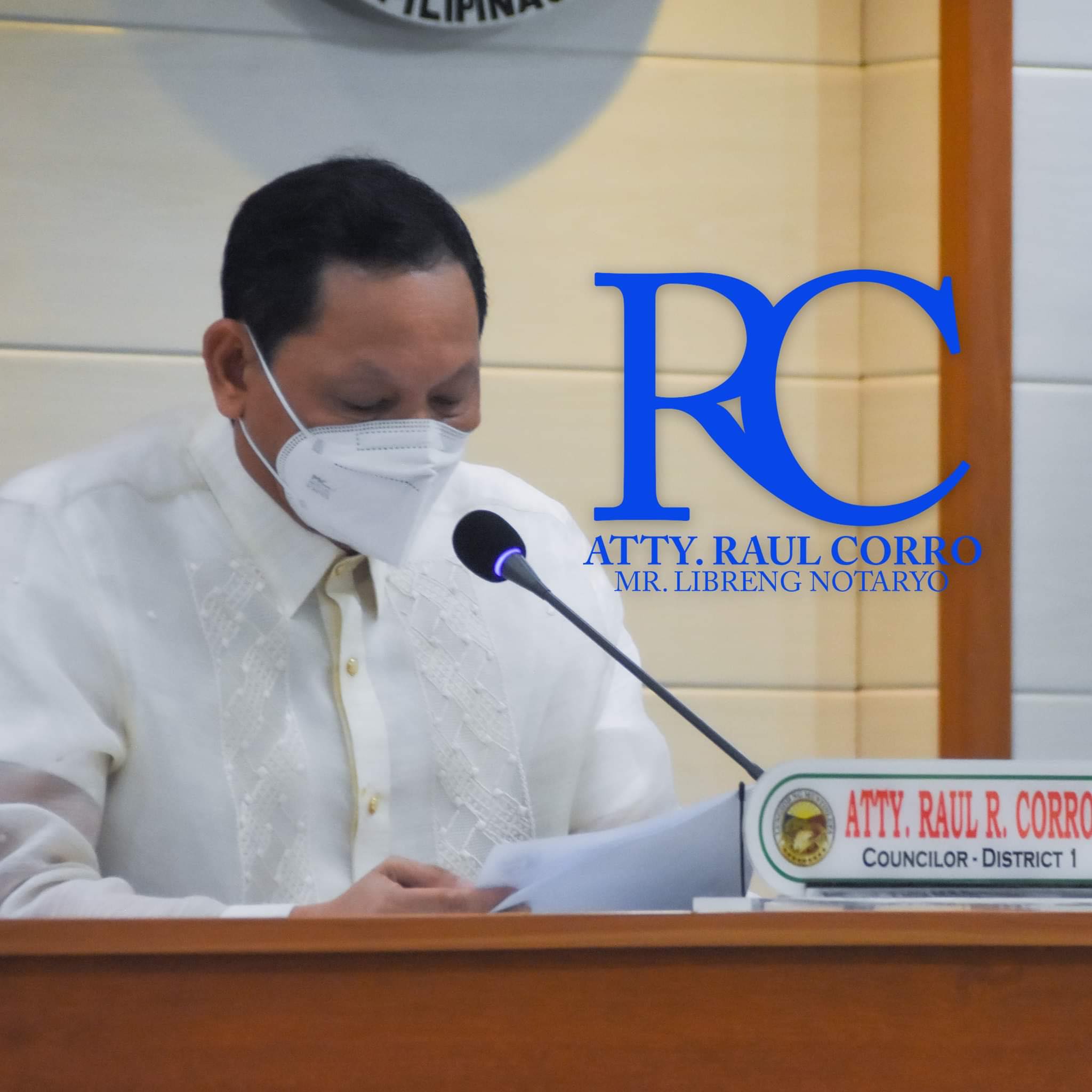 Atty. Raul R. Corro, DPA