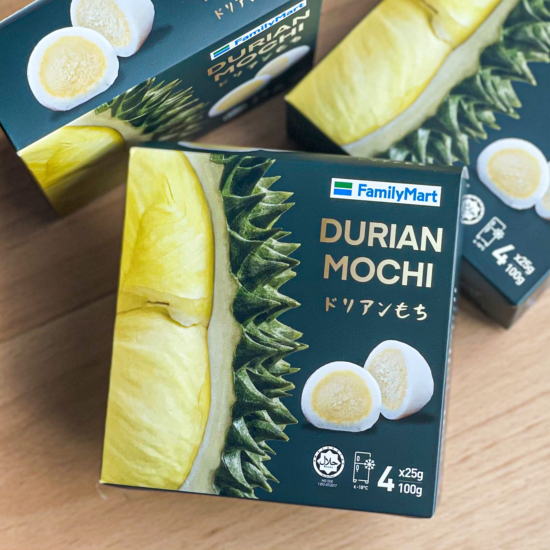 Familymart Malaysia New Durian Mochi A True Delicacy Of Malaysia S Favourite Fruit In The Form Of A Japanese Dessert Loaded With The Taste From The King Of Fruits Enjoy