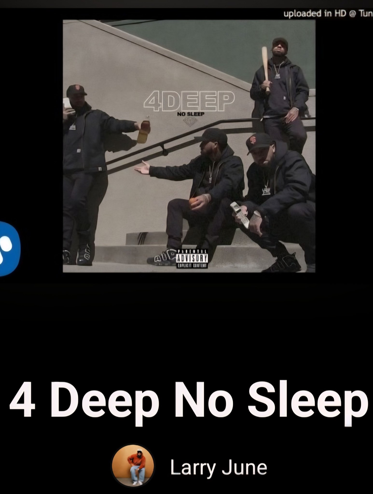非売品 Larry June 4 Deep No Sleep Im late to Larry June. My favorite rapper now and o know he got a