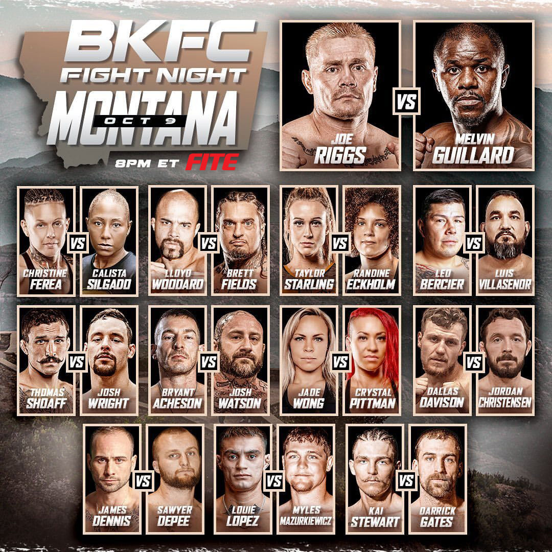 FITE - ⚔️ #BKFCMONTANA GOES DOWN TOMORROW NIGHT ON #FITE!...