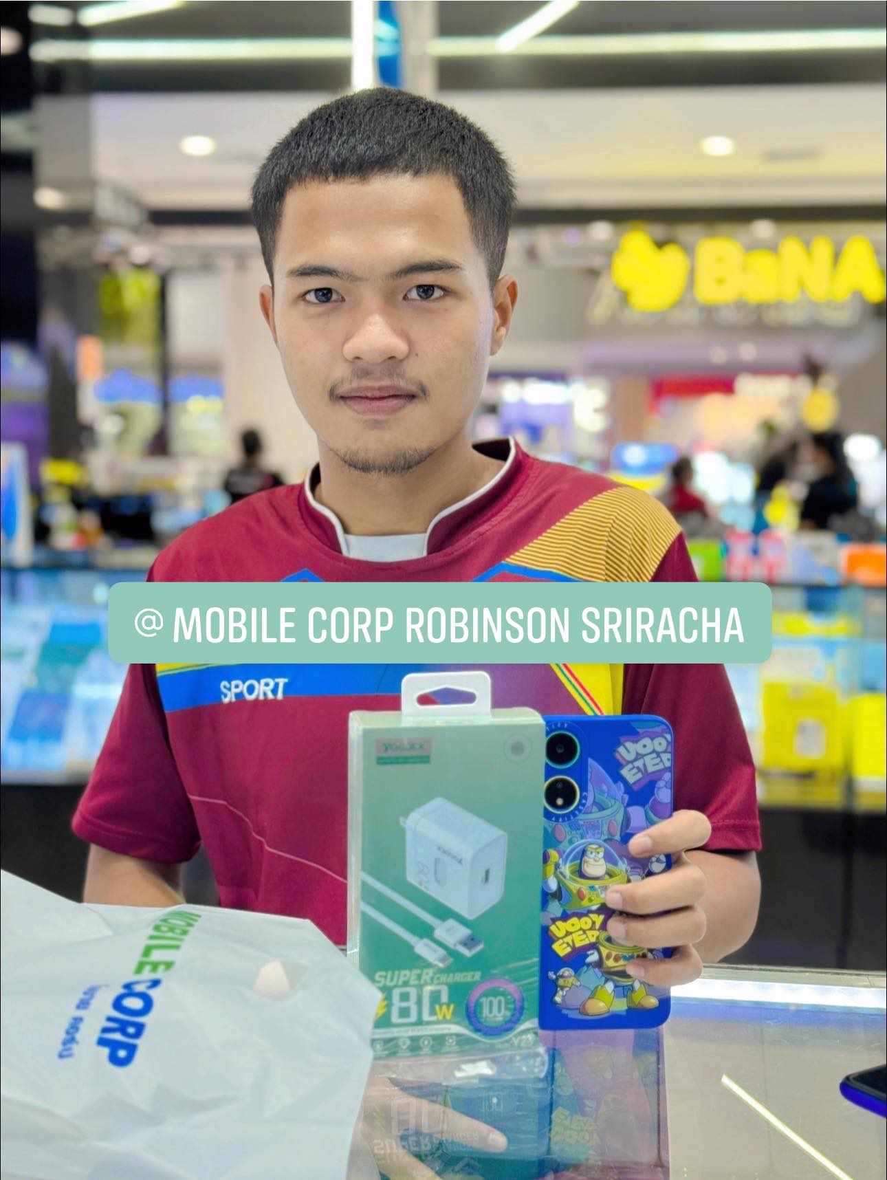 ขอบคุณค่ะ Mobile corp... - Mobile corp Robinson Sriracha