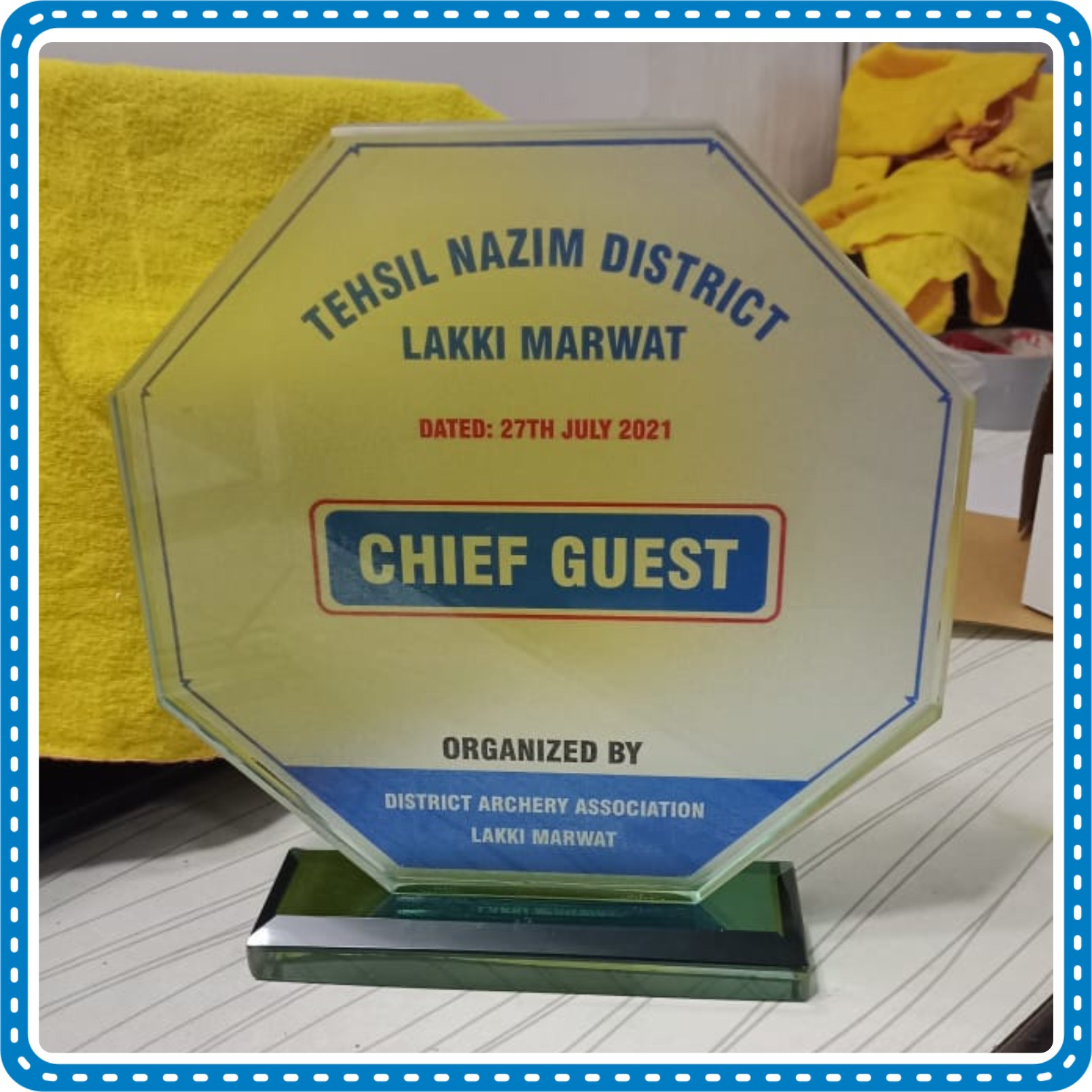 Shields Maker in Rawalpindi & Islamabad