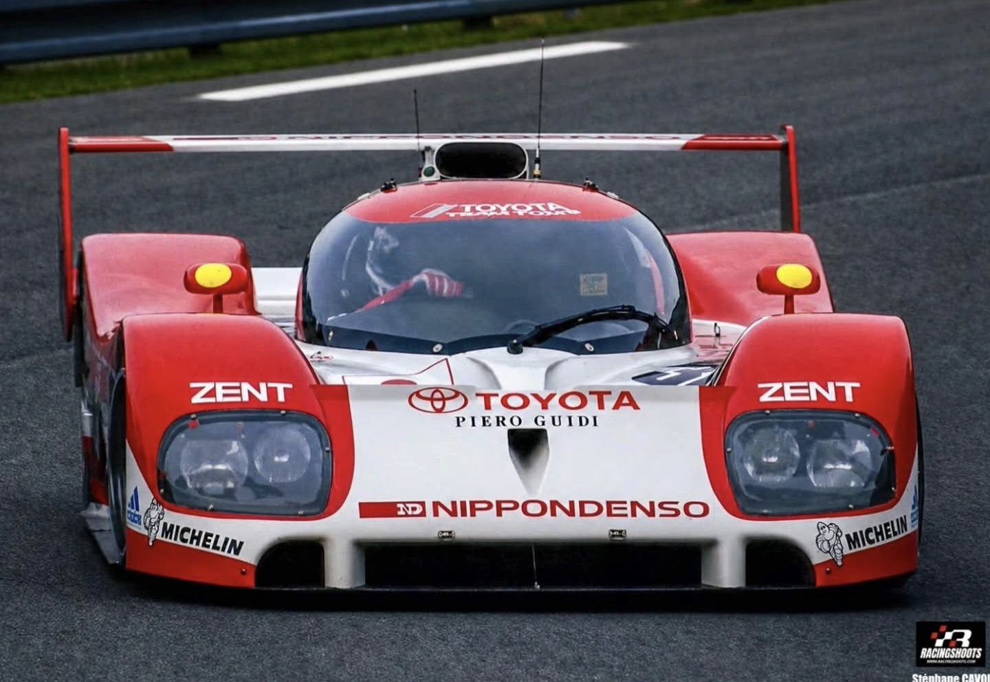 Tom's Toyota race car at Le Mans 1993