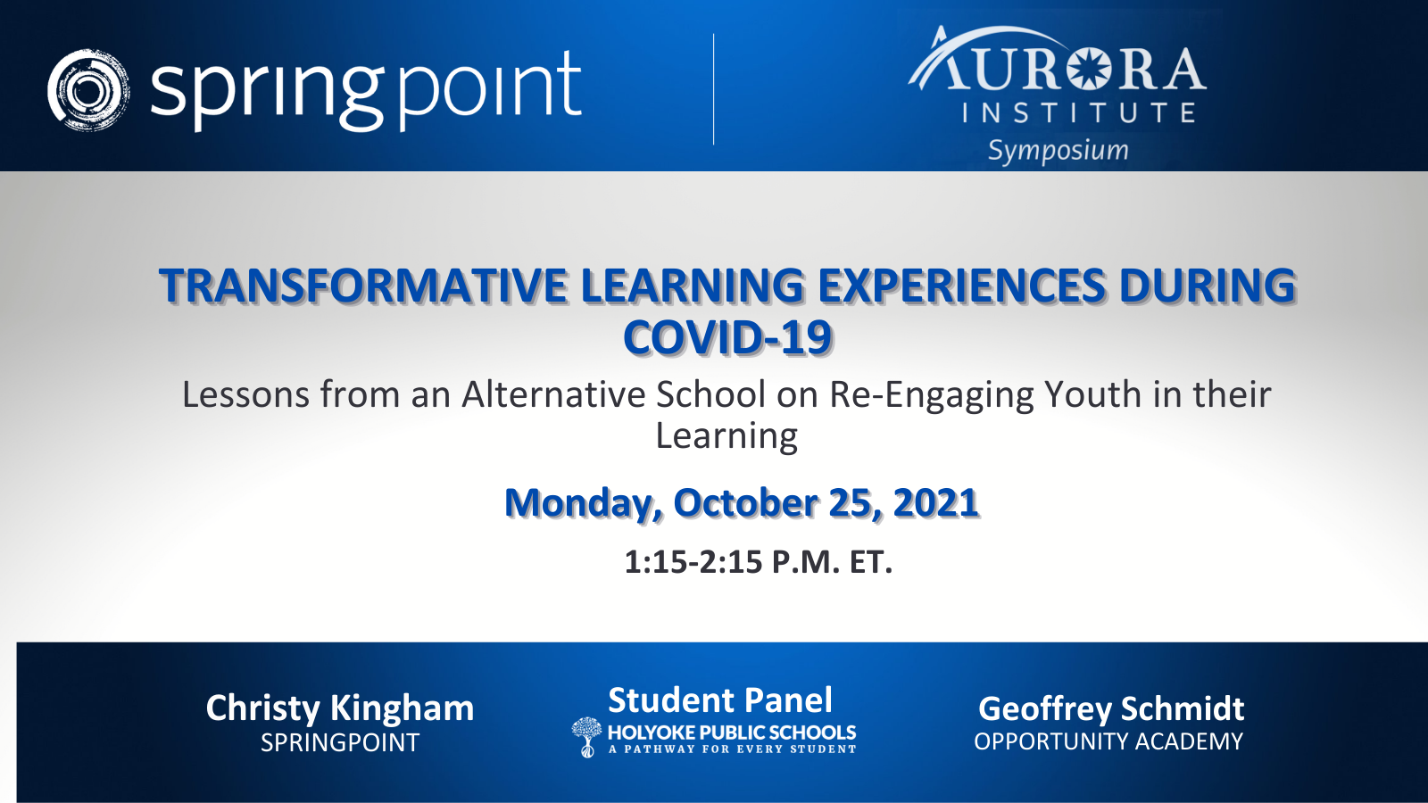 Springpoint - What if learning experiences put the cognitive lift on # ...