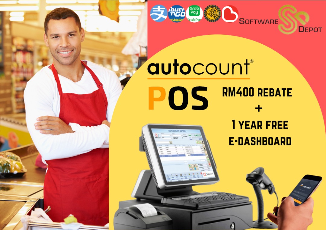 Software Depot Sdn Bhd - 🔥AutoCount POS RM400 REBATE + 1 YEAR E ...