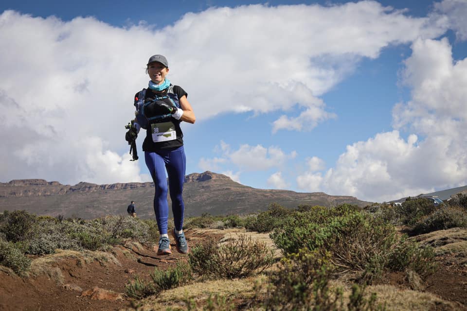 The leading ladies Jo... - Ultra-Trail Drakensberg - UTD