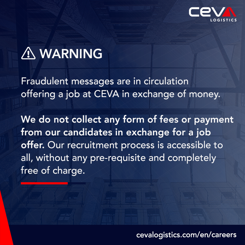 CEVA - ⚠ Beware of Recruiting and New Hire scams! Fraudulent messages ...