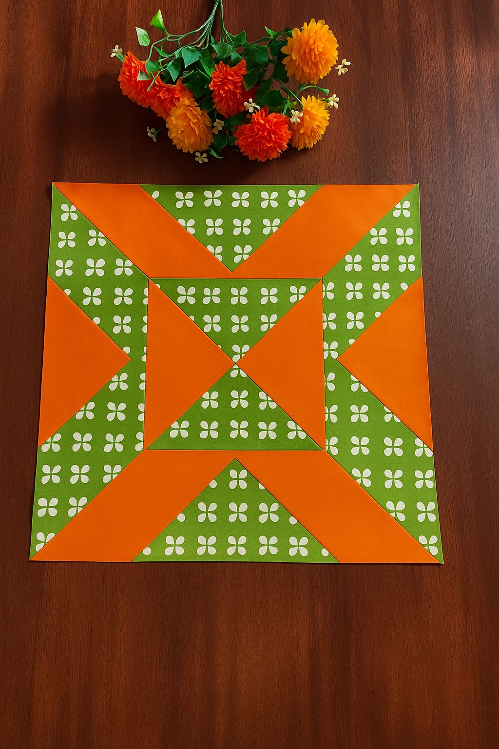 Indah - Simple Quilt Block idea ️ | Facebook
