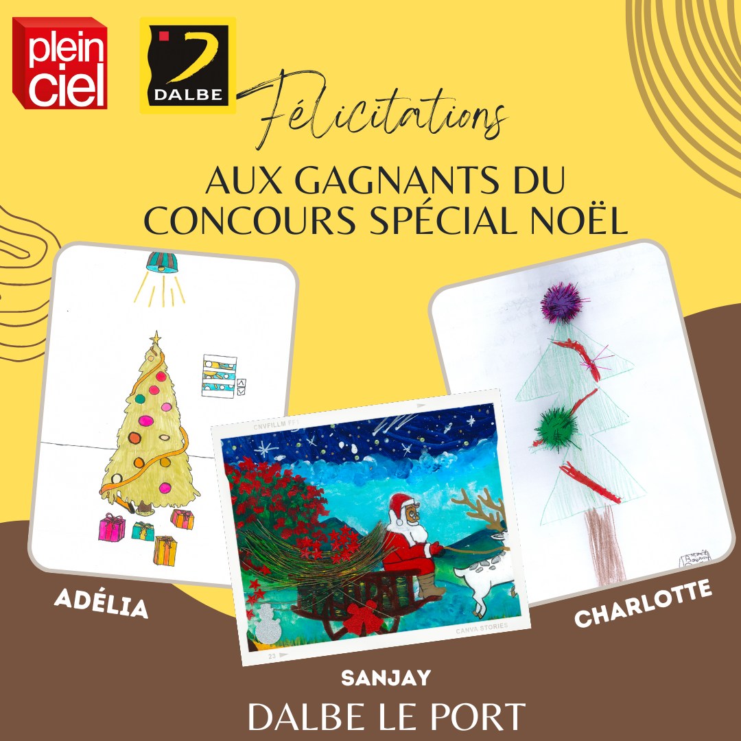 Dalbe Réunion - 🎨 Rappel des Gagnants du Concours de...