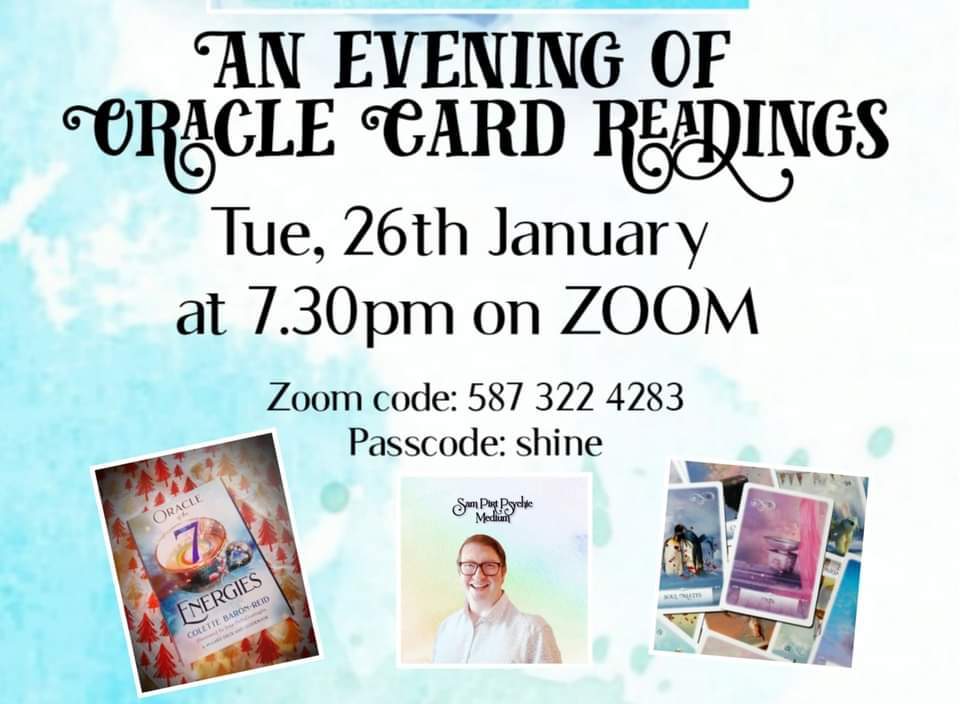 Shine your Light event: An evening of Oracle card readings on Zoom ...