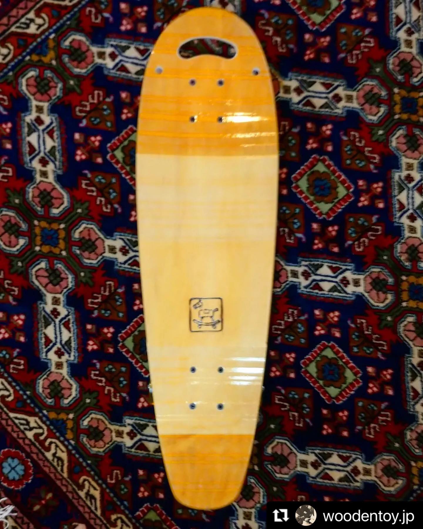 宮大工の大場さんがつくるスケートボード WOODENTOY(ウッデントイ