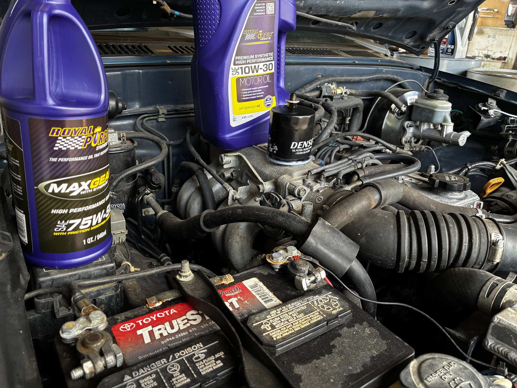What is the best lubricant for 2wd Toyota pickups?