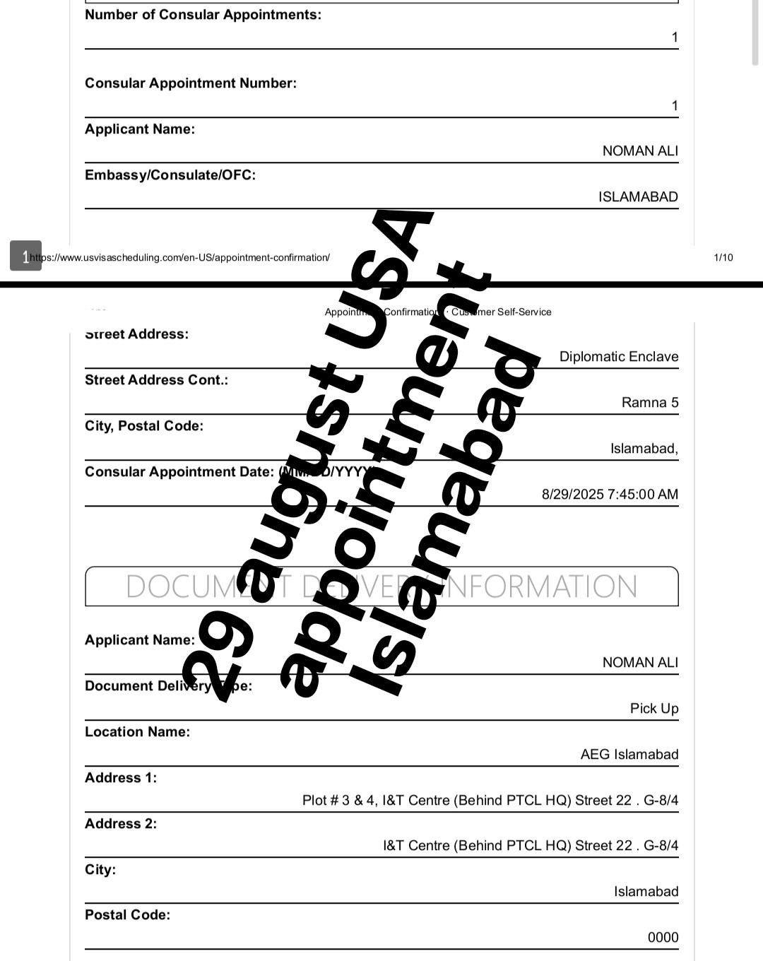 USA tourist visa B1/B2 early appointment+interview guidelines for ...