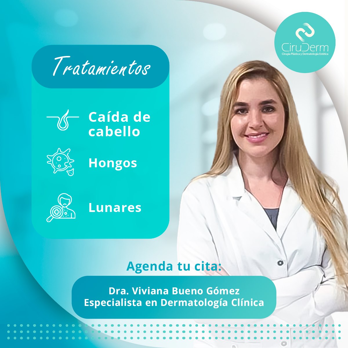 Ciruderm - 👩🏻‍⚕️ Nuestra Dra. Viviana Bueno Gómez -... | Facebook