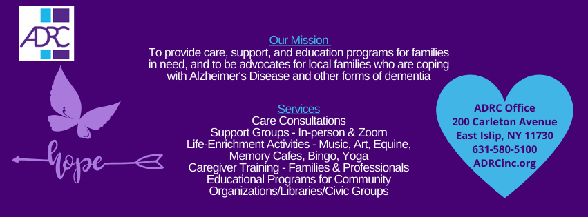 Alzheimer's Disease Resource Center, Inc. | East Islip NY
