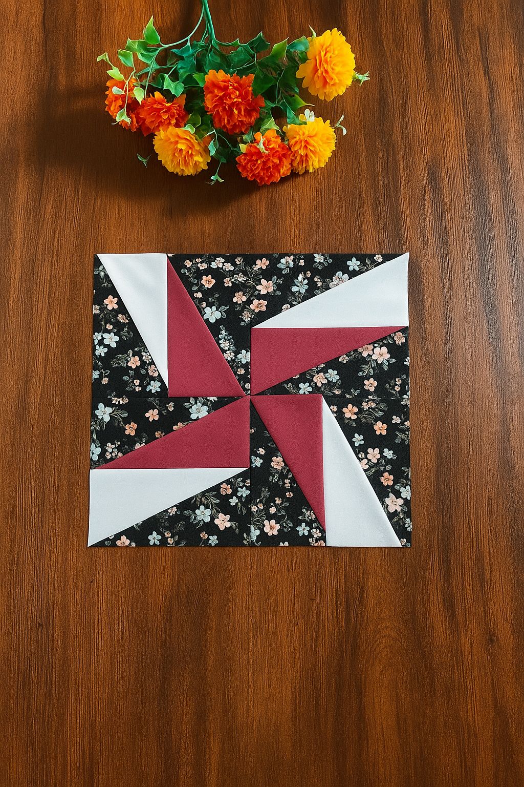 Indah - Pinwheels Quilt Block Idea ️ | Facebook