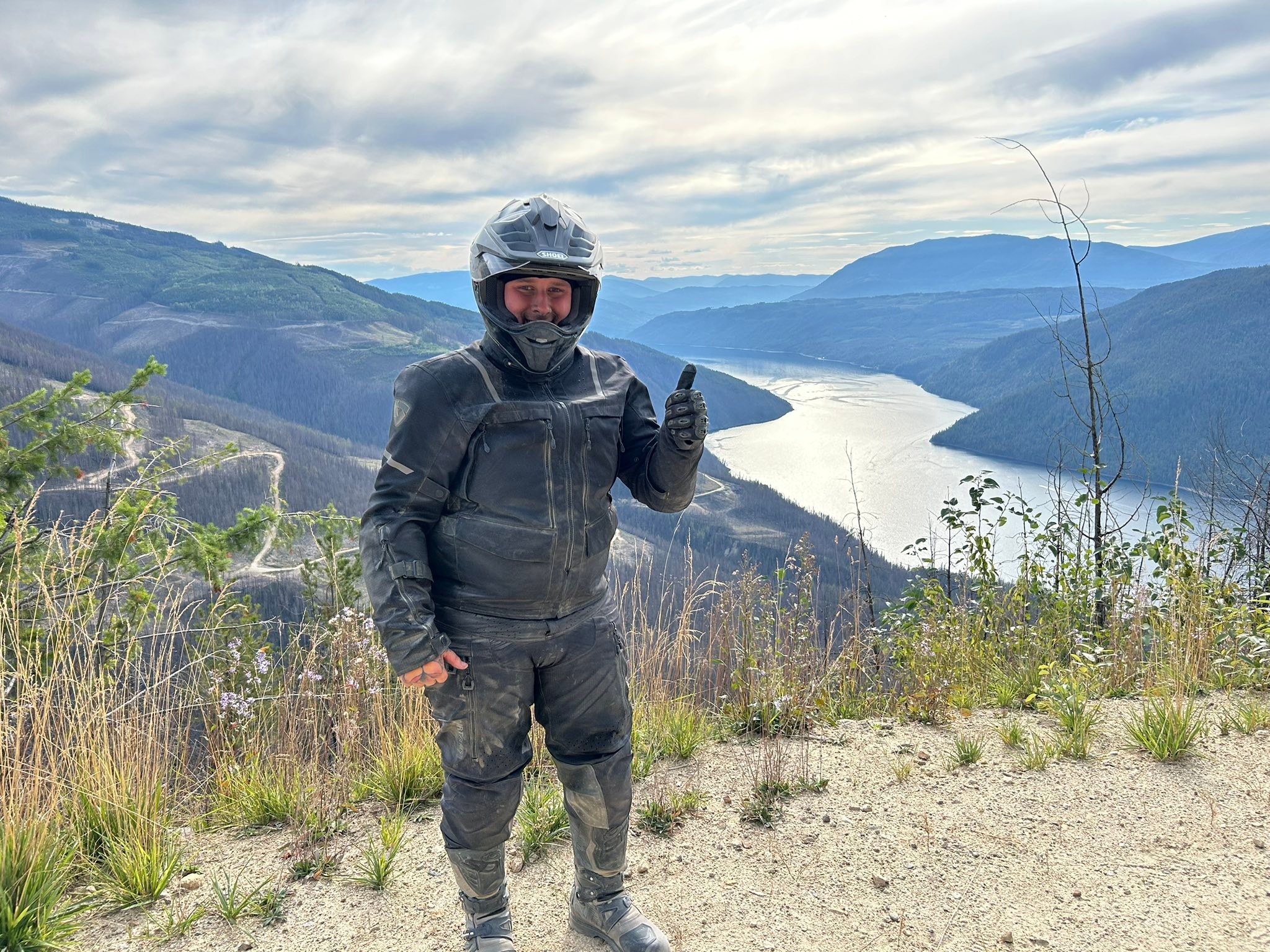 Winter riding in Vancouver Island
