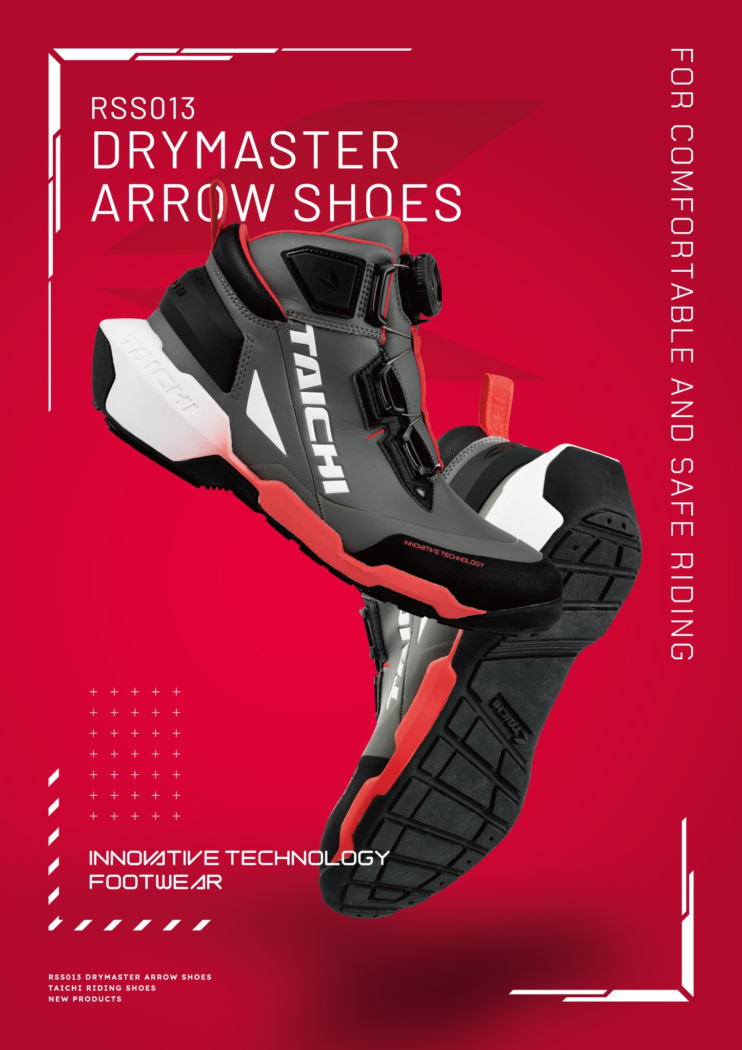 RS - 【- NEW - TAICHI RIDING GEAR】 RSS013 DRYMASTER ARROW SHOES 