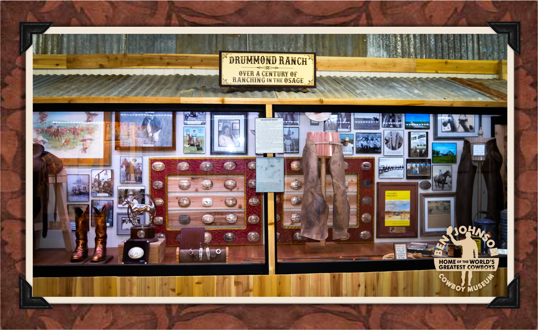 The BJCM showcases many of... - The Ben Johnson Cowboy Museum