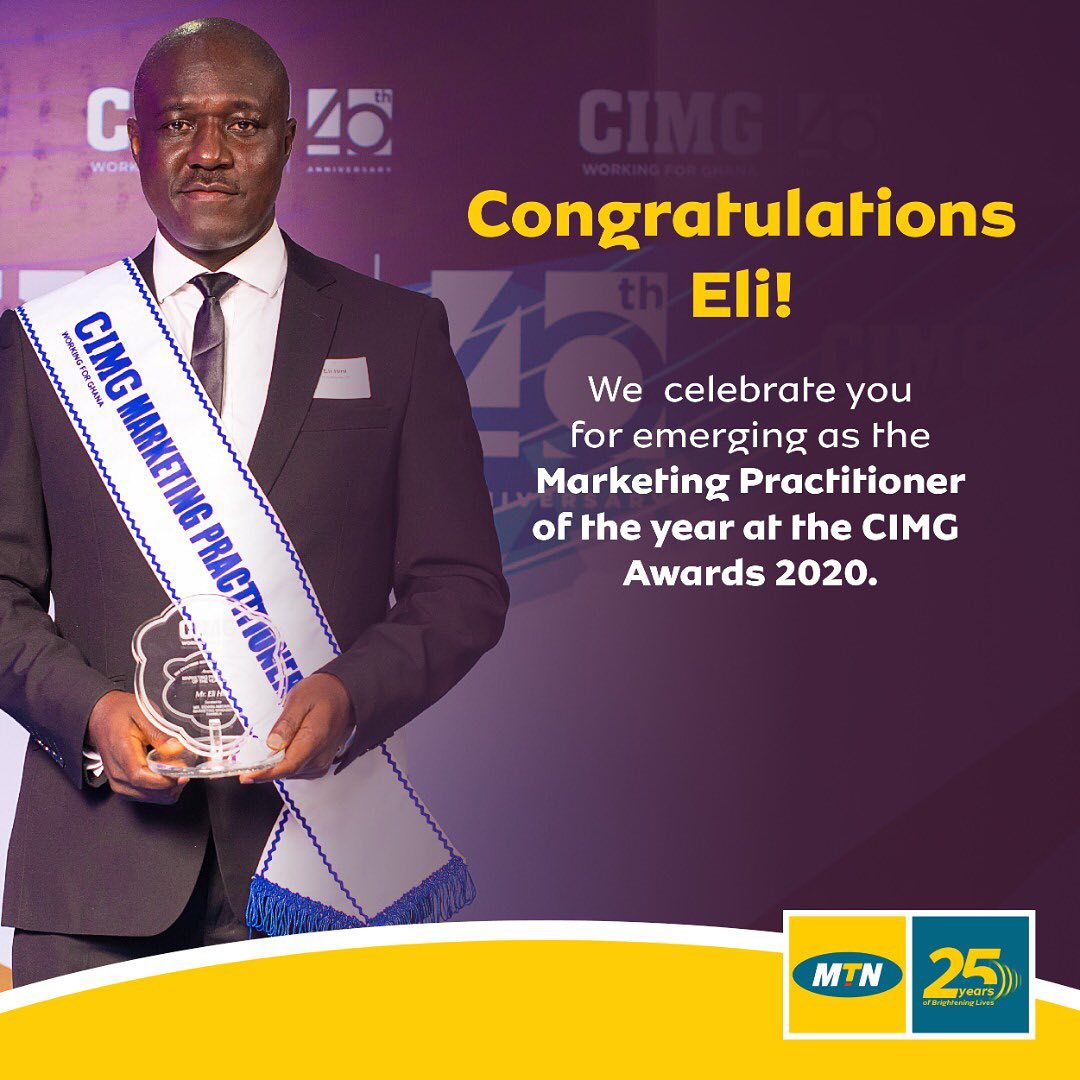 MTN Ghana - Congratulations to our very own Eli Hini, for... | Facebook