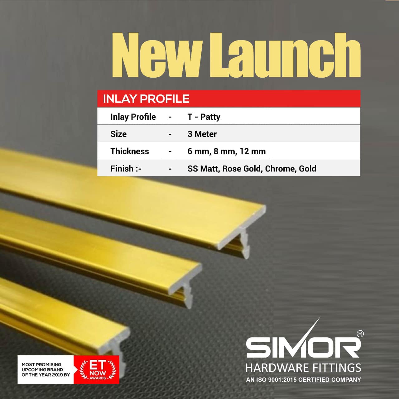New Product Launch - Simor Hardware Fittings
