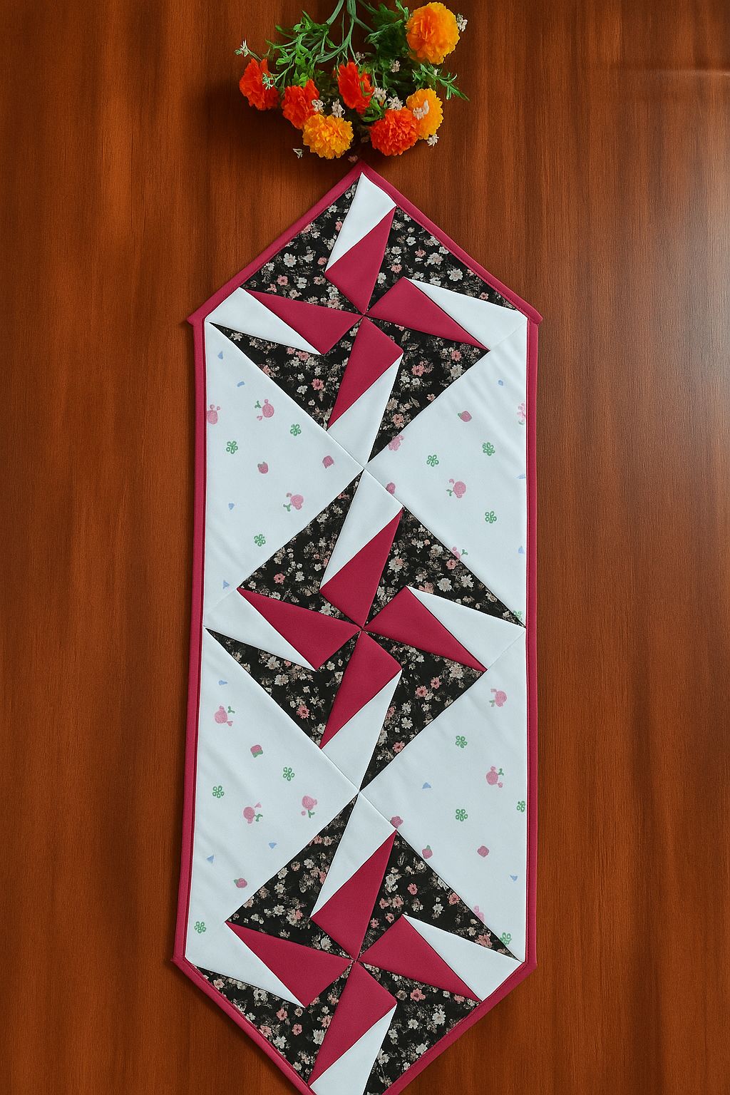 Indah - Pinwheels Quilt Table Runner Idea ️ | Facebook