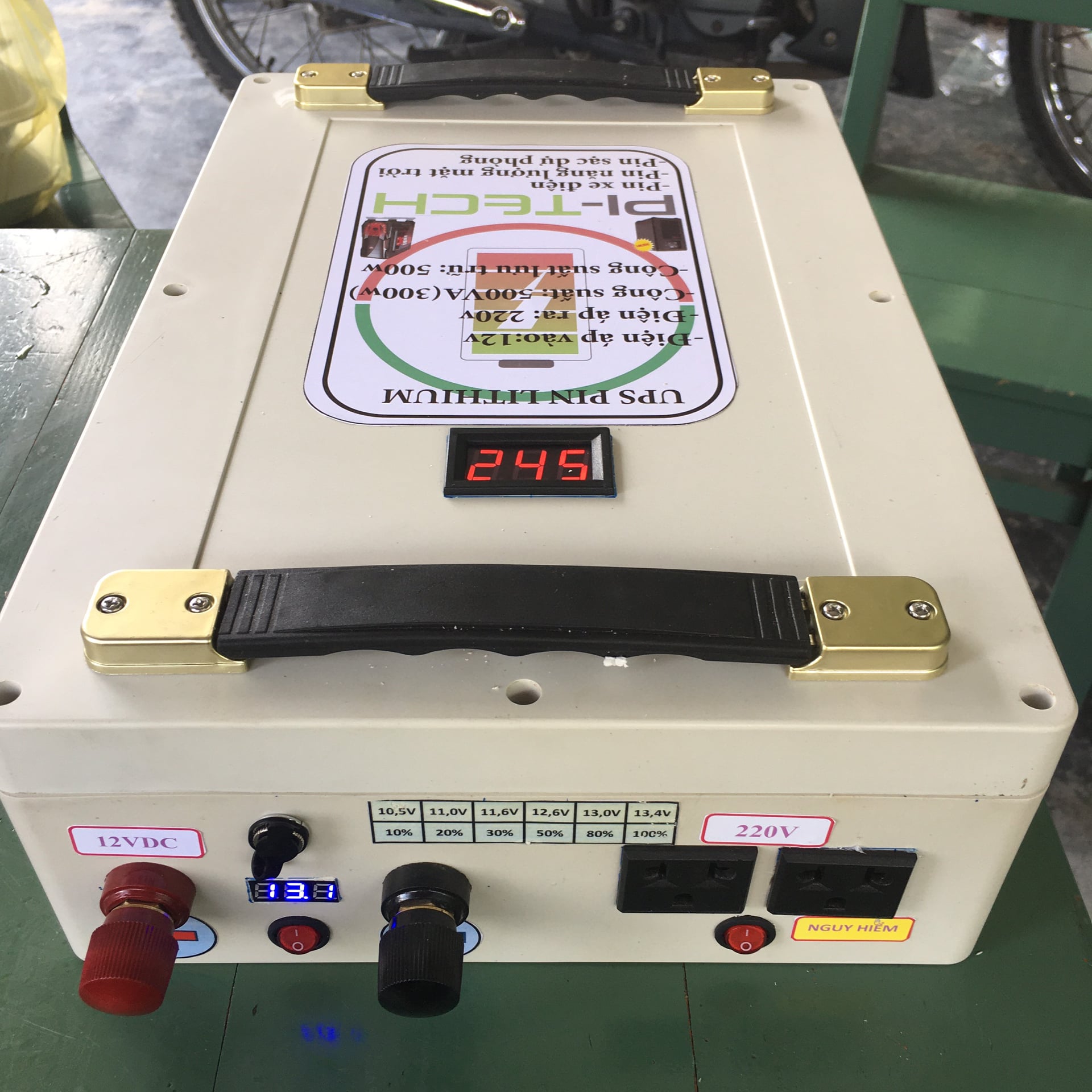 Pin Lithium Pi-Tech