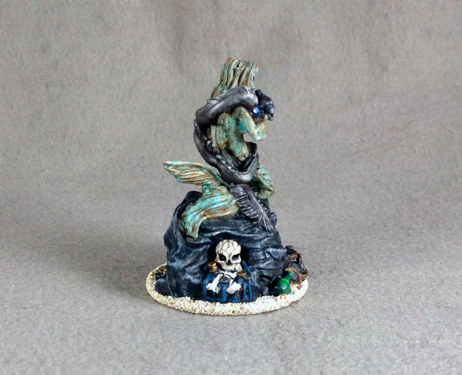 Miniature Reaper Bones - Wailsworn Shrine Undead Fountain (G429), Pour Jeux De Rôle Et Peinture