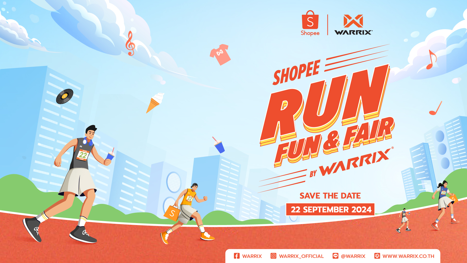 🌞Shopee Run Fun & Fair By Warrix 