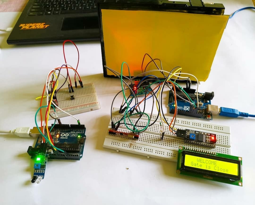 EAZYTRONIC.COM | Arduino RF Module Automatic Door Using DC Motor...full ...