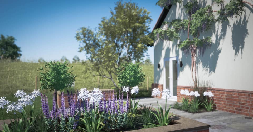 Amazing Garden Design - A more plant centric render. Still trying to ...