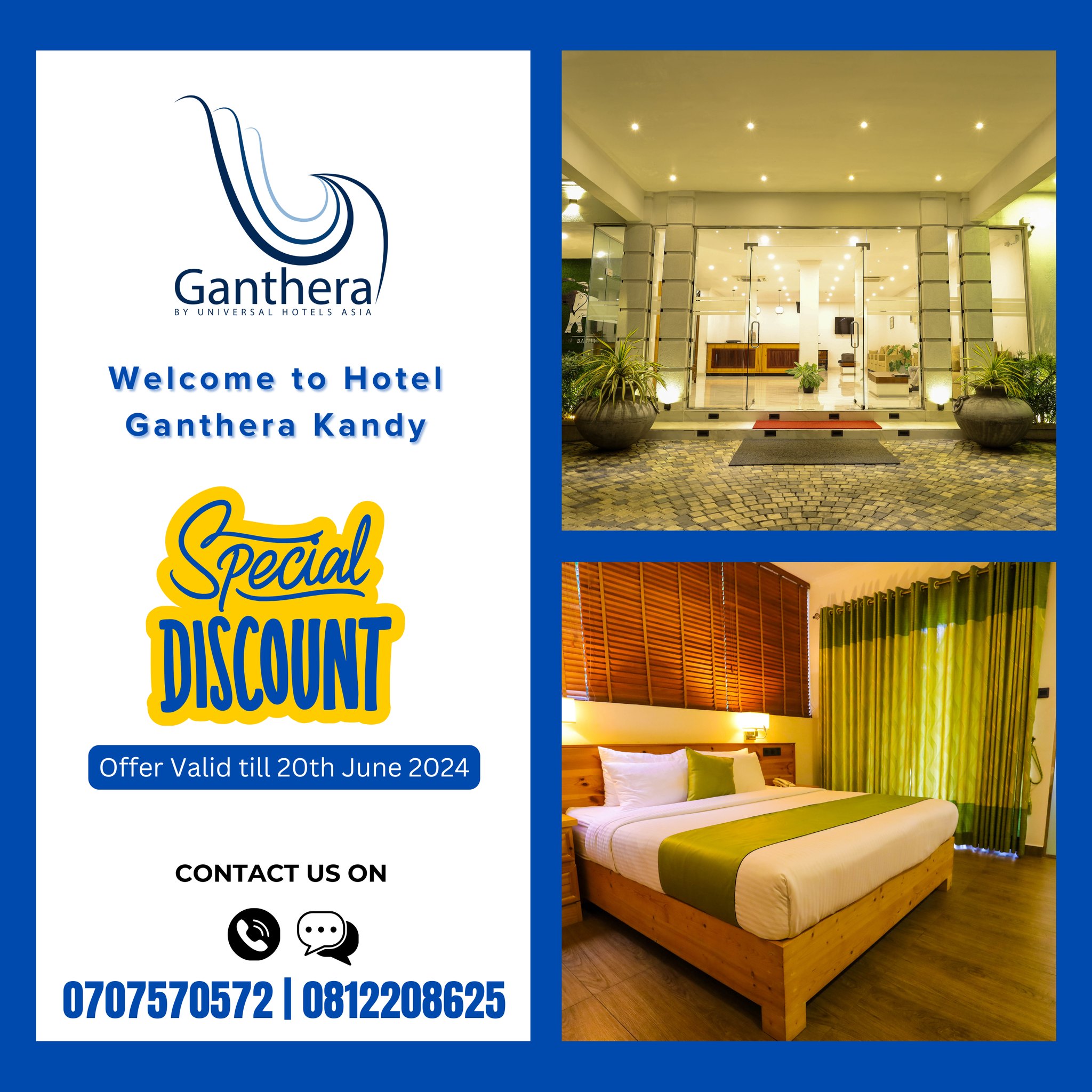 🏨 Hotel Ganthera Special Promotion... - Hotel Ganthera Kandy