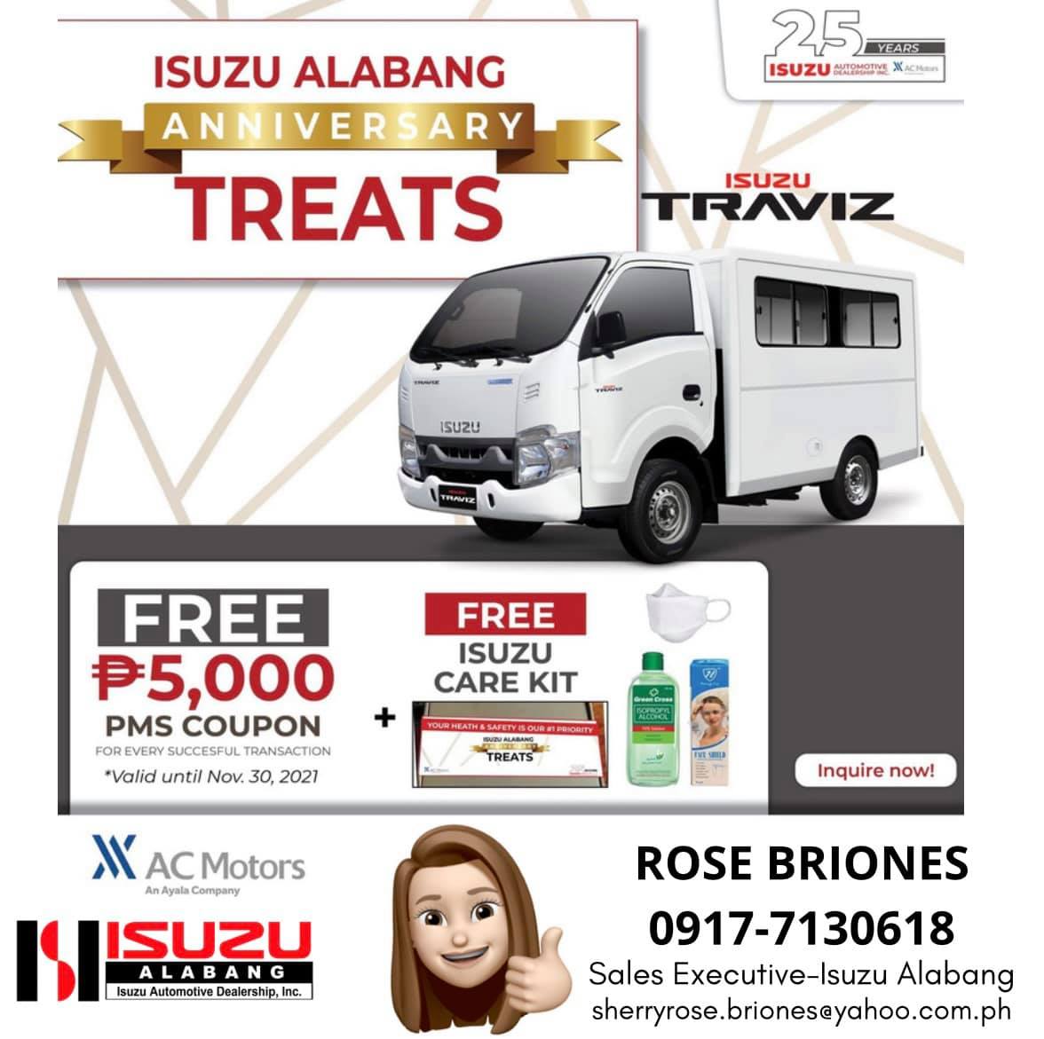 Rose - CELEBRATE WITH US ♥️ ISUZU ALABANG ANNIVERSARY TREATS 🚛 ️ FREE ...