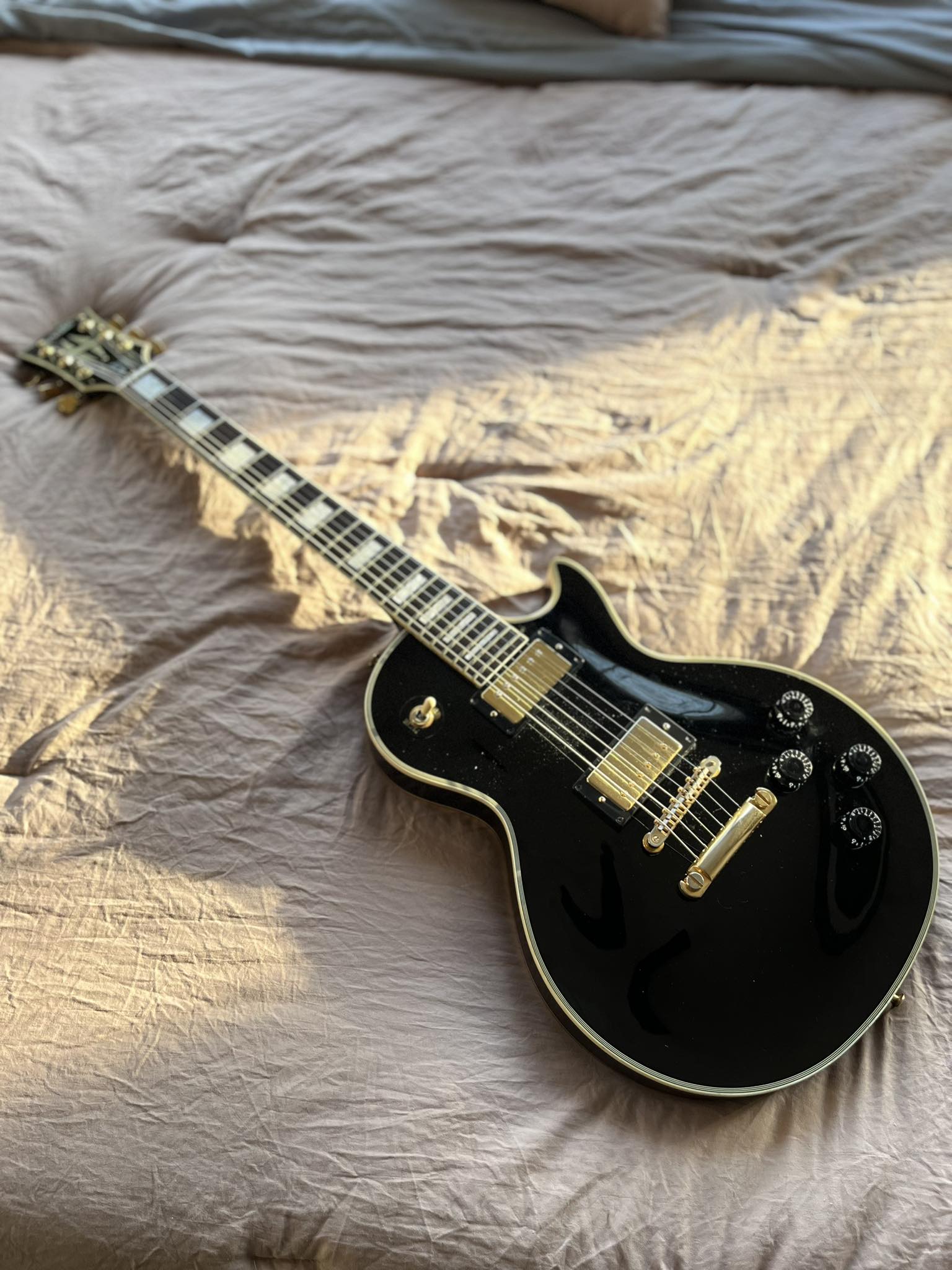 Heerby lc-800cs japanese les paul guitar review