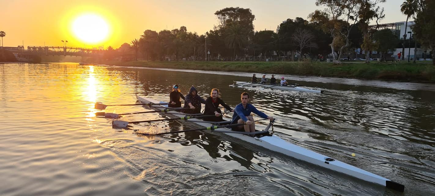 ממשיכים להתאמן... - מרכז דניאל לחתירה - Daniel Rowing Centre