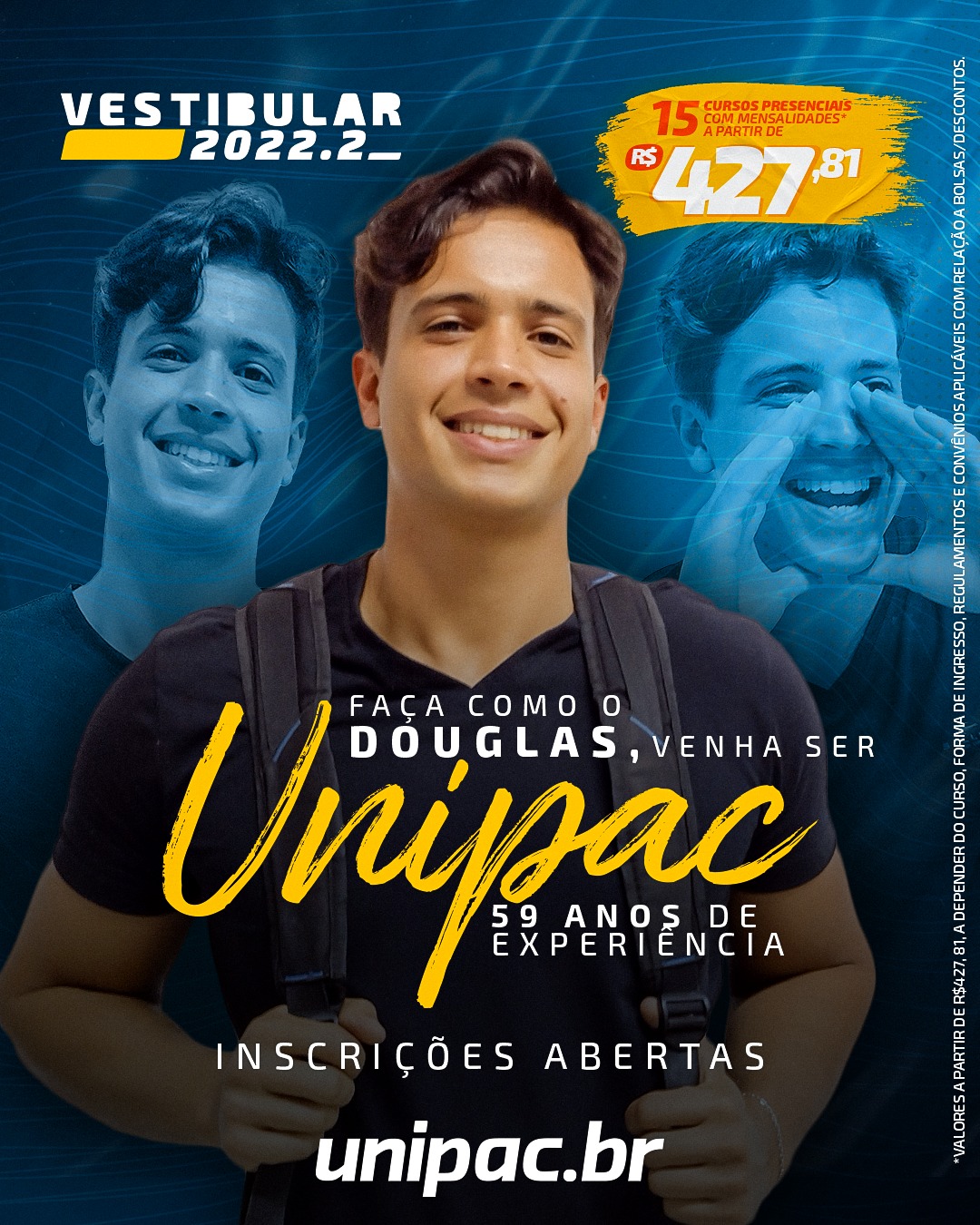 Unipac Lafaiete - 📢 Estão abertas as inscrições para o... | Facebook