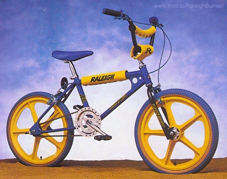 raleigh bmx bicycle Rep IV Bike Bmx Bikes Raleigh Burner Wheels