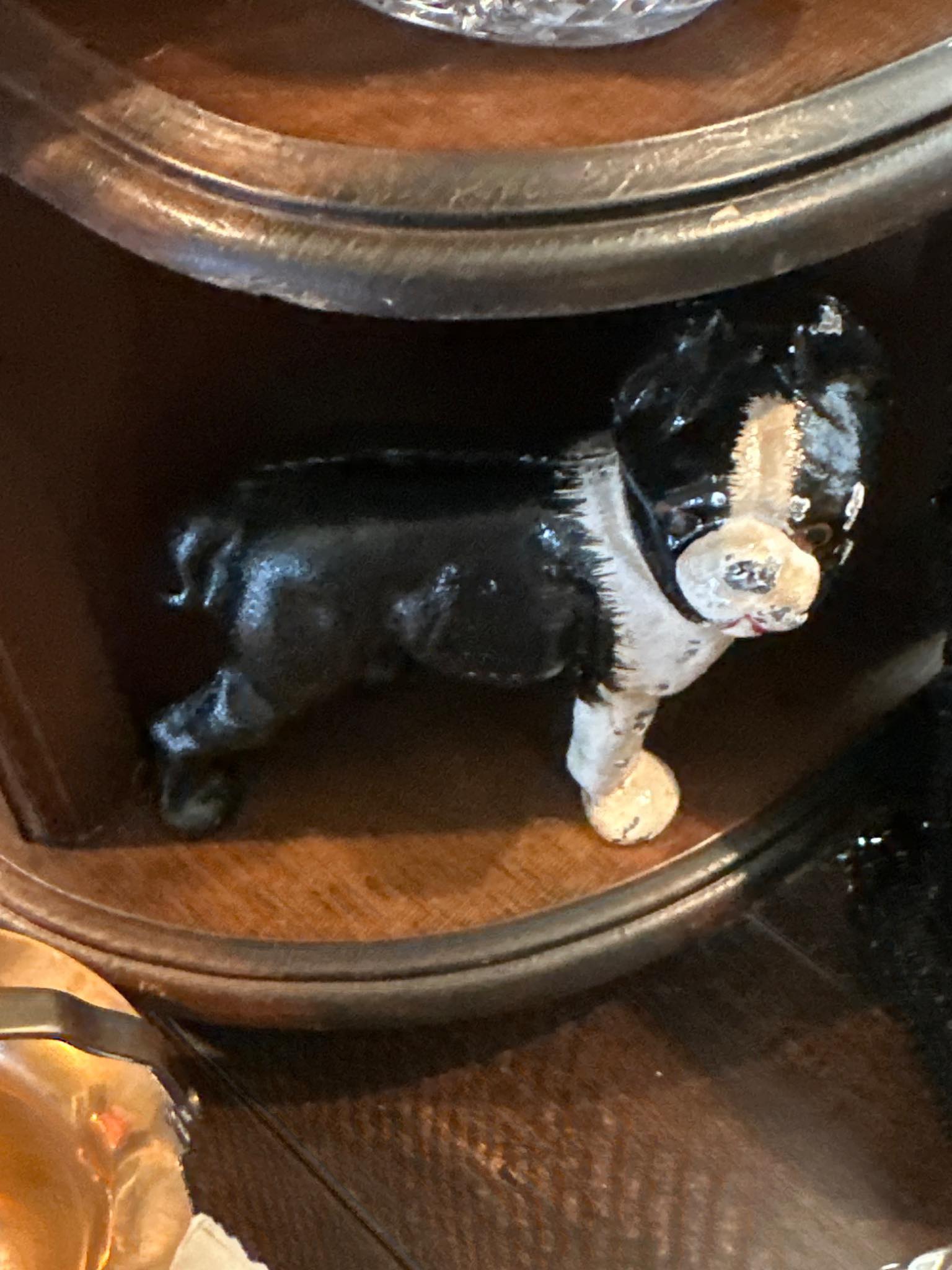 SOLD MJB. #03 Whiskers By Martha Carey Schnauzer Dogs Sculpture