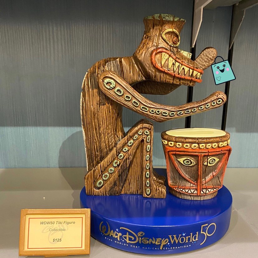 Disney tiki room drummer collectible