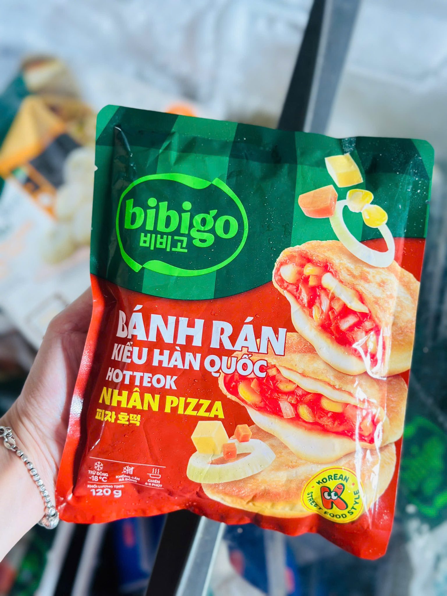 Biên Hòa Ùm | BÁNH RÁN HÀN QUỐC HOTTEOK NHÂN PIZZA 120G | Facebook