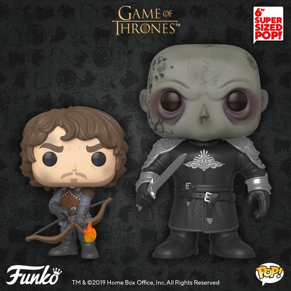 Theon Greyjoy and The Mountain now available for preorder! Pre