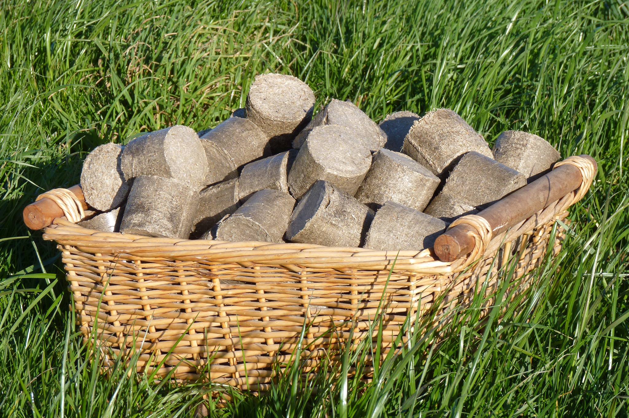 Straw Briquettes