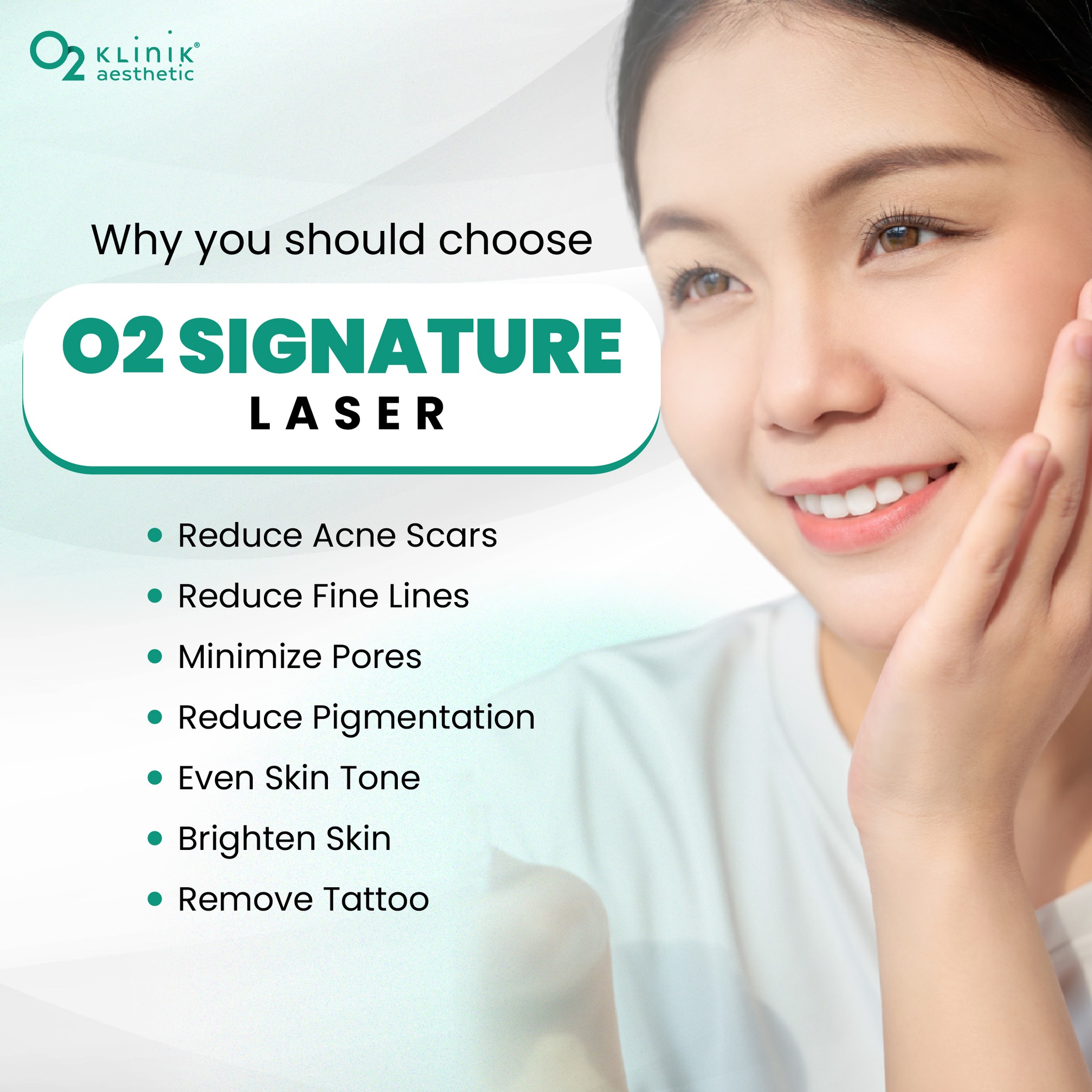 ☝️ One of the methods to get rid of... - O2 Klinik Aesthetic