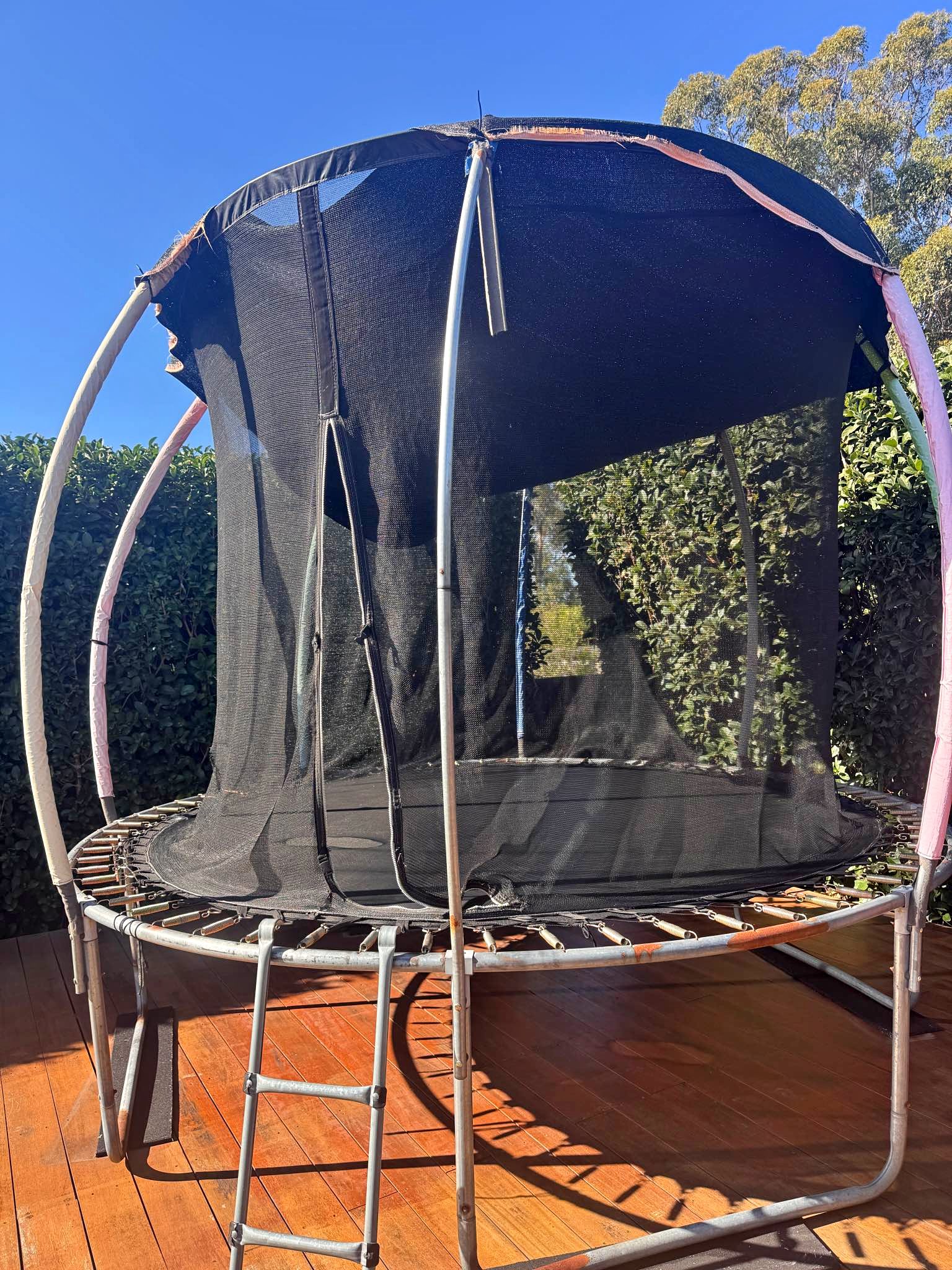 FREE: Springfree Trampoline- Small - compact round 8ft- PICKUP ASAP ...