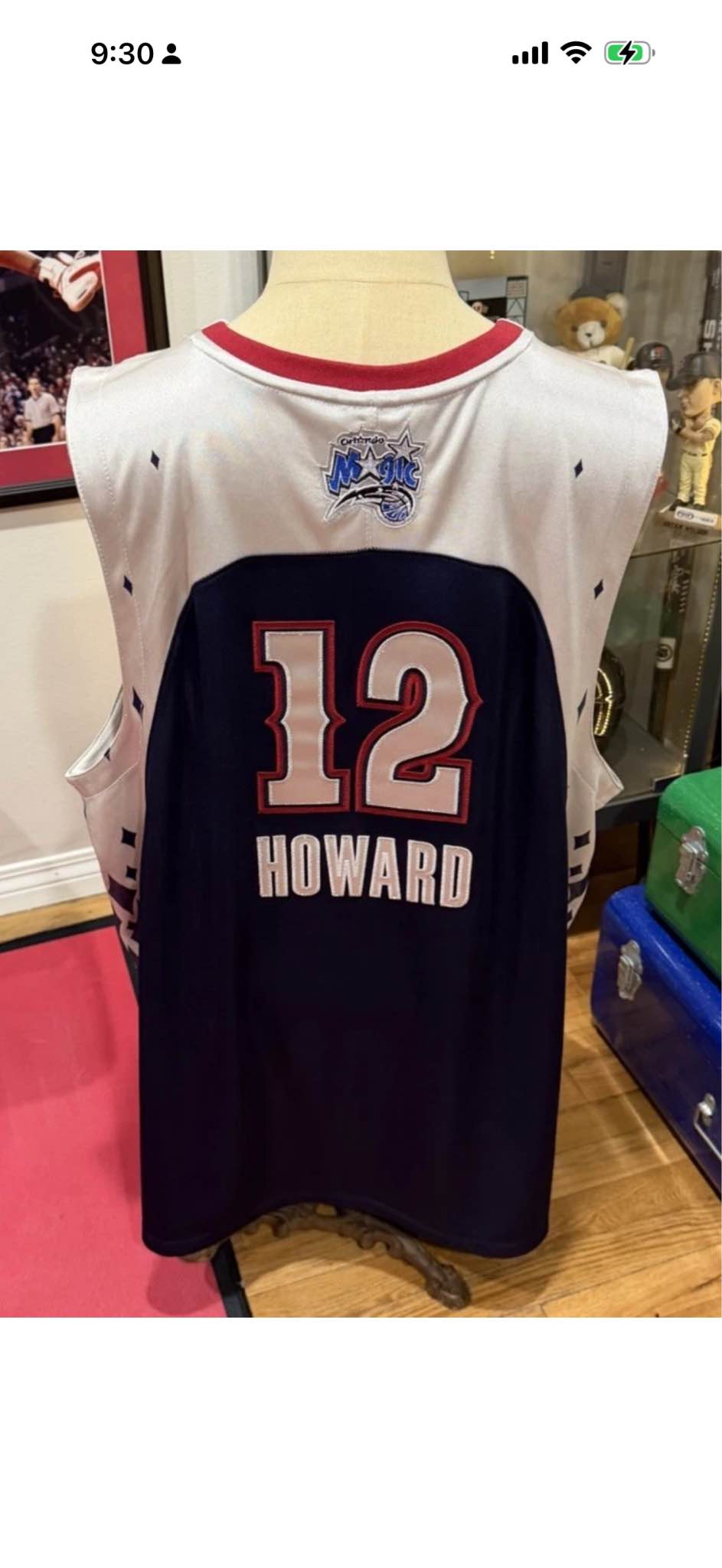 Adidas Authentic Orlando Magic Dwight Howard 2007 All Star East