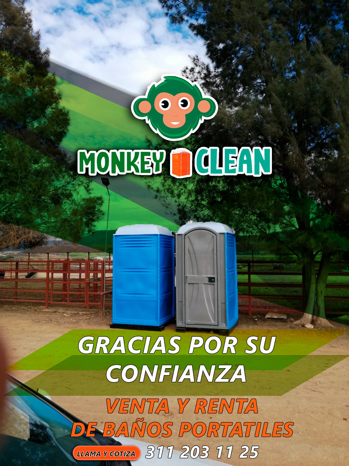 Monkey Clean - El BAÑO es indispensable Asegúrate de...