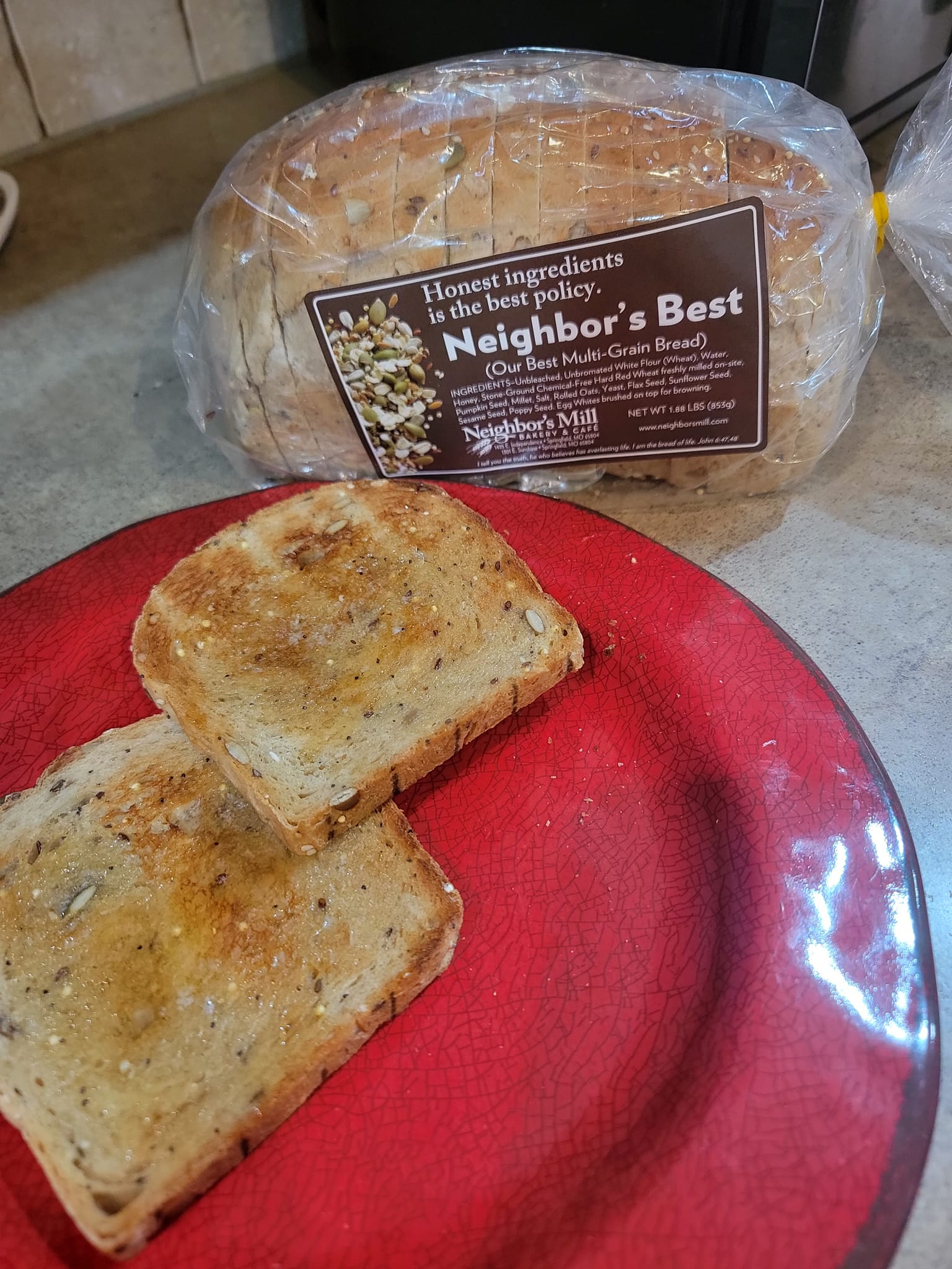 Best bread in Springfield Mo at Neighbors Mill
