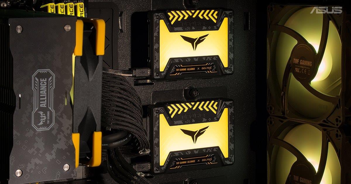 CNK Computer - New TUF Gaming style SSDs with RGB...