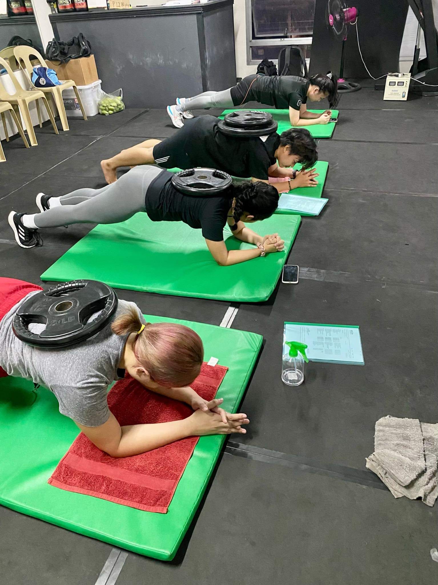 Fitsense Gym - # PLANKING..... strenghtening the...